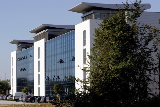 Büro- und Verwaltungsgebäude des Flughafens Frankfurt-Hahn